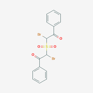 2,2'-Sulfonylbis(2-bromo-1-phenylethanone)