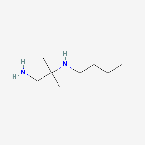 molecular formula C8H20N2 B14660765 N'-Butyl-2-methyl-1,2-propanediamine CAS No. 50540-24-4