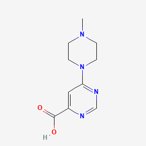 6-(4-Methylpiperazin-1-yl)pyrimidine-4-carboxylic acid
