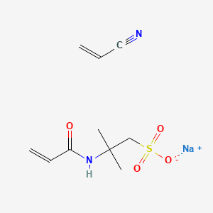 Sodium;2-methyl-2-(prop-2-enoylamino)propane-1-sulfonate;prop-2-enenitrile