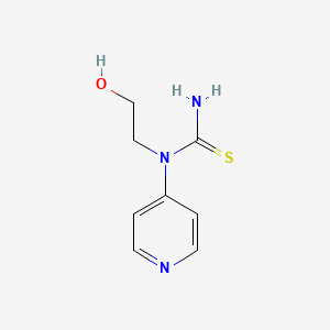 N-(2-Hydroxyethyl)-N-pyridin-4-ylthiourea