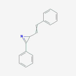 3-Phenyl-2-(2-phenylethenyl)-2H-azirene