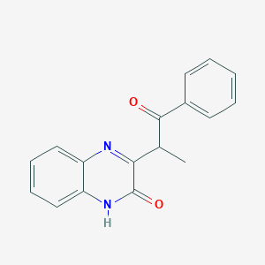 3-(1-oxo-1-phenylpropan-2-yl)-1H-quinoxalin-2-one