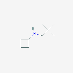 molecular formula C9H19N B1466102 N-(2,2-dimethylpropyl)cyclobutanamine CAS No. 1249264-25-2