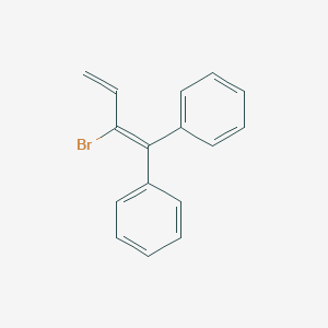 molecular formula C16H13Br B14661084 1,1'-(2-Bromobuta-1,3-diene-1,1-diyl)dibenzene CAS No. 51752-41-1