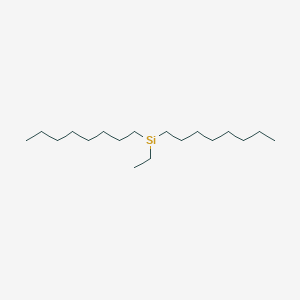 molecular formula C18H39Si B14661134 CID 20243017 