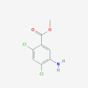 molecular formula C8H7Cl2NO2 B1466123 Methyl 5-amino-2,4-dichlorobenzoate CAS No. 84228-48-8