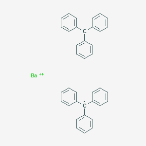 molecular formula C38H30Ba B14661247 Barium bis(triphenylmethanide) CAS No. 37909-22-1