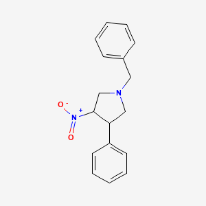 1-Benzyl-3-nitro-4-phenylpyrrolidine