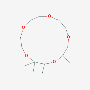 2,2,3,3,5-Pentamethyl-1,4,7,10,13-pentaoxacyclopentadecane