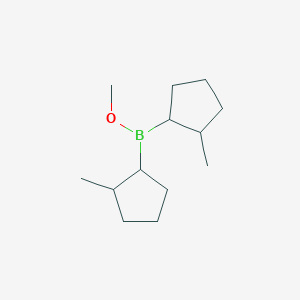 Methyl bis(2-methylcyclopentyl)borinate