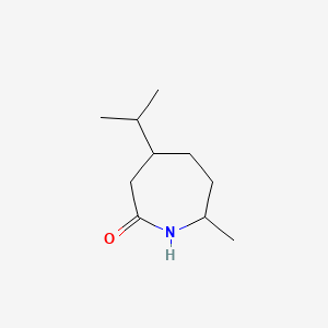 2H-Azepin-2-one, hexahydro-4-isopropyl-7-methyl-