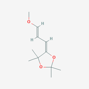 2,2,4,4-Tetramethyl-5-methoxyallylidene-1,3-dioxolane