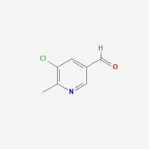 molecular formula C7H6ClNO B1466194 5-氯-6-甲基烟酰醛 CAS No. 917835-65-5