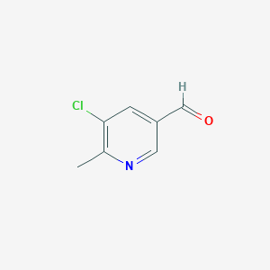 5-Chloro-6-methylnicotinaldehyde