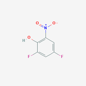 B146620 2,4-Difluoro-6-nitrophenol CAS No. 364-31-8