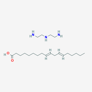 N'-(2-aminoethyl)ethane-1,2-diamine;(9E,12E)-octadeca-9,12-dienoic acid