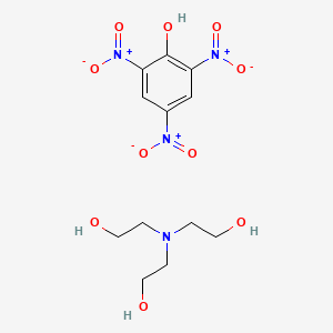 2-[bis(2-hydroxyethyl)amino]ethanol;2,4,6-trinitrophenol