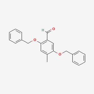 2,5-Bis(benzyloxy)-4-methylbenzaldehyde