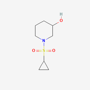 1-Cyclopropanesulfonylpiperidin-3-ol