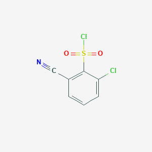 2-Chloro-6-cyanobenzenesulfonyl chloride