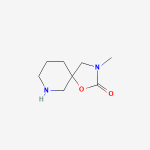 3-Methyl-1-oxa-3,7-diazaspiro[4.5]decan-2-one