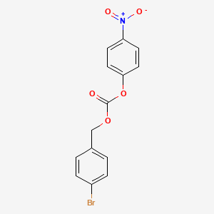 (4-Bromophenyl)methyl 4-nitrophenyl carbonate