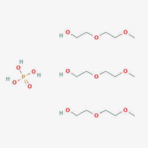 2-(2-Methoxyethoxy)ethanol;phosphoric acid