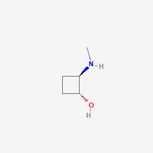 trans-2-(Methylamino)cyclobutan-1-ol