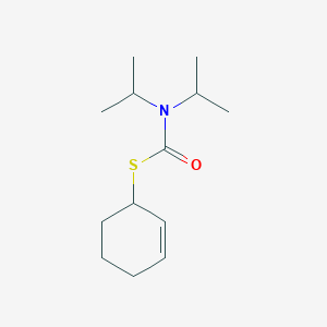 Carbamothioic acid, bis(1-methylethyl)-, S-2-cyclohexen-1-yl ester