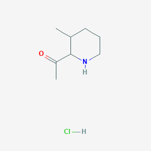 1-(3-Methyl-2-piperidinyl)-1-ethanone hydrochloride