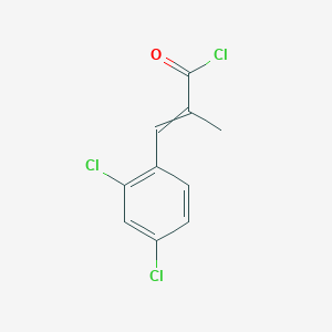 3-(2,4-Dichlorophenyl)-2-methylprop-2-enoyl chloride