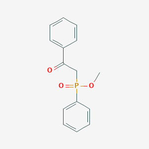 Methyl (2-oxo-2-phenylethyl)phenylphosphinate