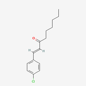 1-Nonen-3-one, 1-(4-chlorophenyl)-