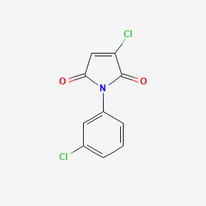 3-chloro-1-(3-chlorophenyl)pyrrole-2,5-dione