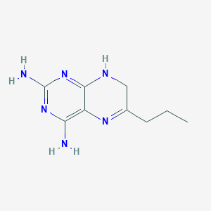 6-Propyl-7,8-dihydropteridine-2,4-diamine