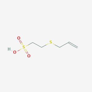 2-[(Prop-2-en-1-yl)sulfanyl]ethane-1-sulfonic acid