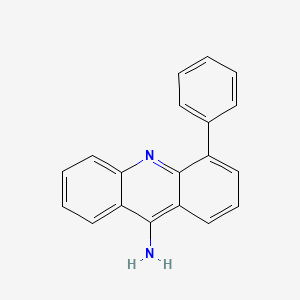 Acridine, 9-amino-4-phenyl-