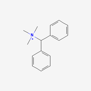 Benzhydryl(trimethyl)azanium