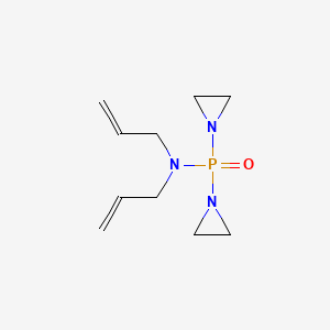 Phosphine oxide, bis(1-aziridinyl)diallylamino-