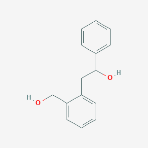 2-[2-(Hydroxymethyl)phenyl]-1-phenylethanol