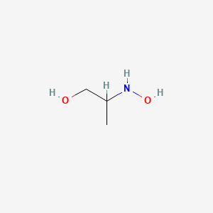 B14663256 2-(Hydroxyamino)propan-1-ol CAS No. 39796-64-0