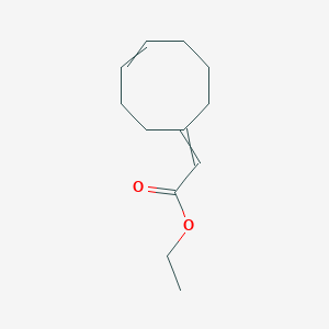 Ethyl (cyclooct-4-en-1-ylidene)acetate