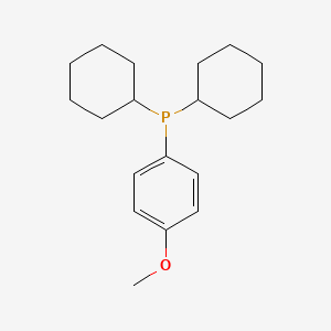 Phosphine, dicyclohexyl(4-methoxyphenyl)-