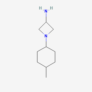 molecular formula C10H20N2 B1466344 1-(4-Methylcyclohexyl)azetidin-3-amine CAS No. 1340553-86-7