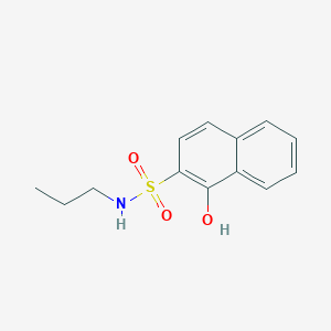 1-Hydroxy-N-propylnaphthalene-2-sulfonamide