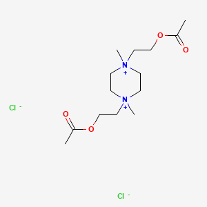 N,N'-Dimethyl-N,N'-di-(2-acetoxyethyl)piperazinium dichloride