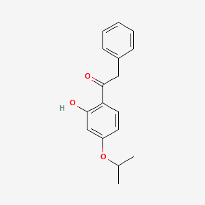 Ethanone, 1-[2-hydroxy-4-(1-methylethoxy)phenyl]-2-phenyl-