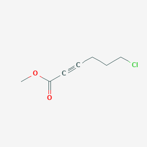 2-Hexynoic acid, 6-chloro-, methyl ester