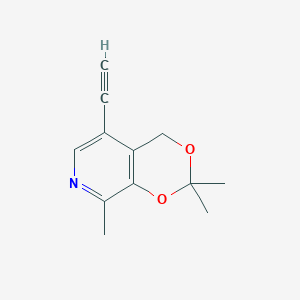 5-Ethynyl-2,2,8-trimethyl-2H,4H-[1,3]dioxino[4,5-c]pyridine